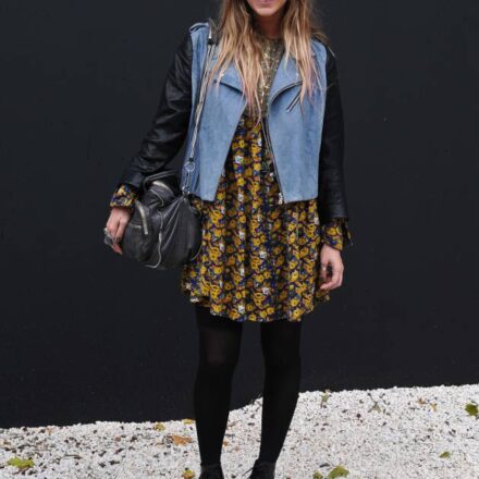 Un ombré hair sui capelli lunghi: streetstyle