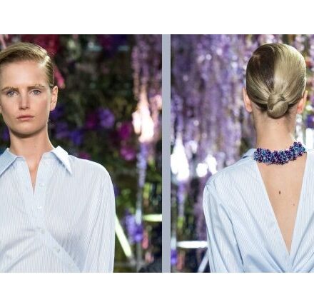 Come realizzare uno chignon basso step by step