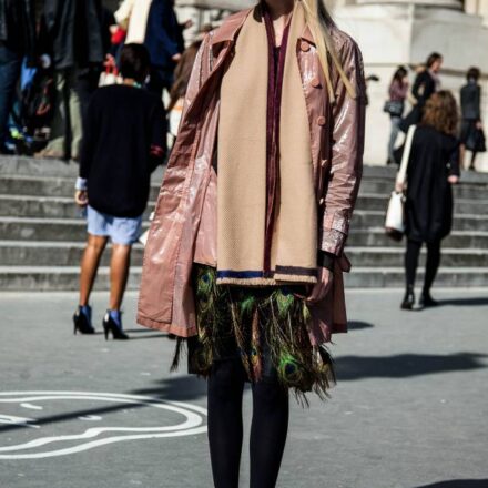 Streetstyle: il wet look austero