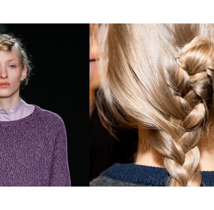 Le trecce multiple nell’acconciatura