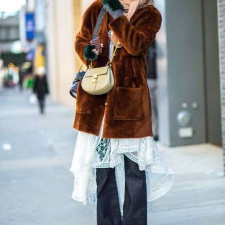 Streetstyle: il carré wavy pettinato all’indietro