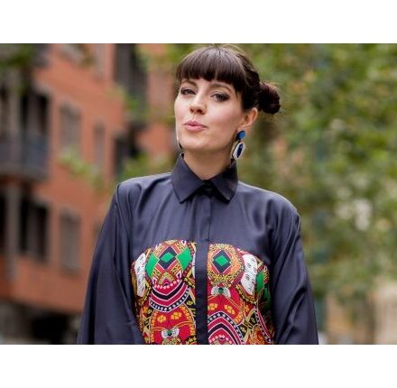 Streetstyle: le crocchie con una frangia a tendina