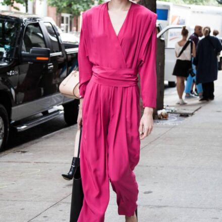 Streetstyle: il carré corto su capelli rossi