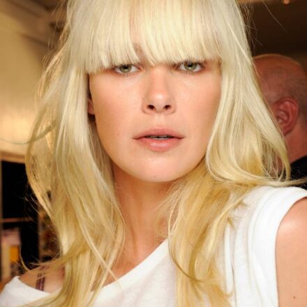 La frangia si presenta in tutte le sue lunghezze