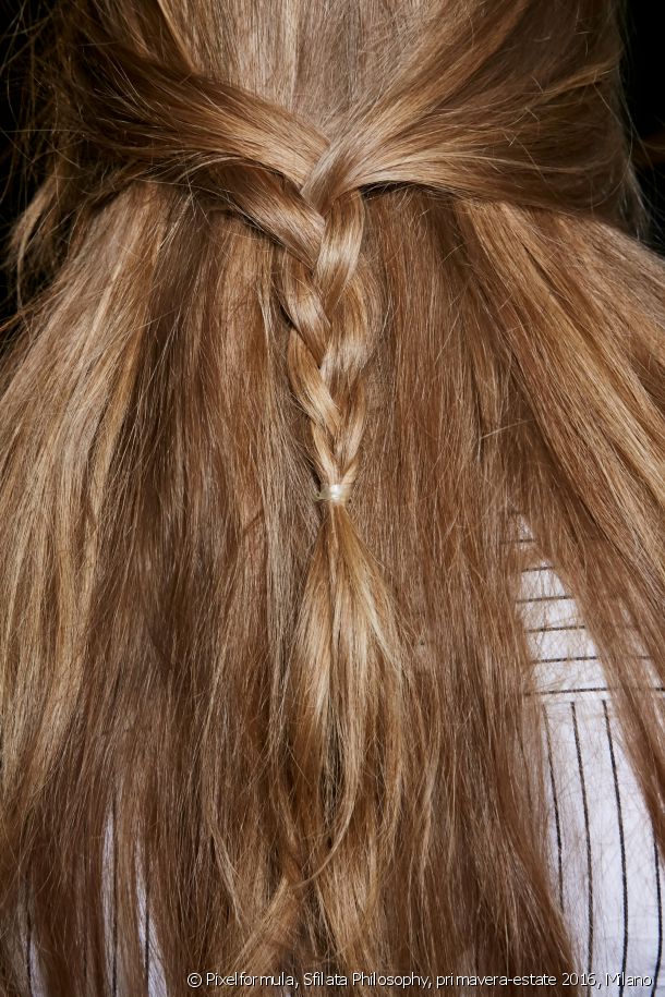 Fascia Per Capelli A Trecce Fishtail – Messy Wide Trecce Intrecciate, Colore Borgogna, Fibra Giapponese Termoresistente