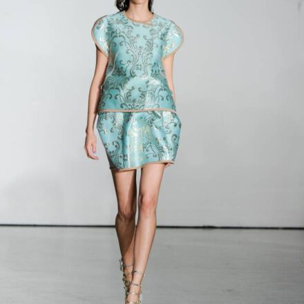 La mezza-coda intrecciata