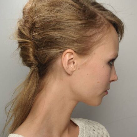 Lo chignon morbido a banana