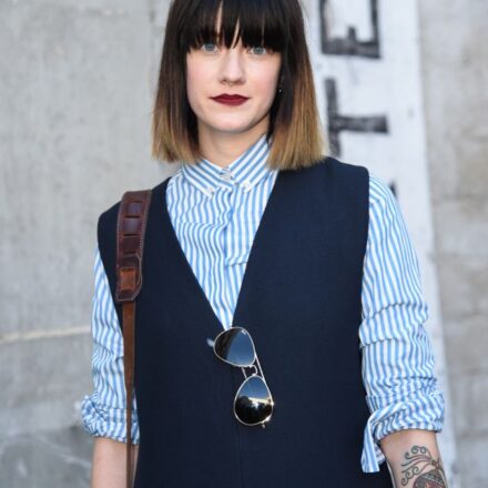 La maxi frangia per uno stile unico