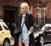 Prendersi cura dei capelli pop: streetstyle