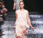 Il wet look chic: streetstyle