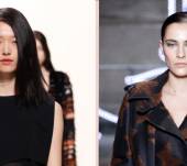 Gara di acconciature: capelli appiattiti e sciolti VS capelli appiattiti raccolti