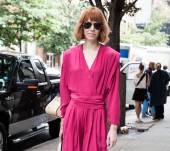 Streetstyle: il carré corto su capelli rossi